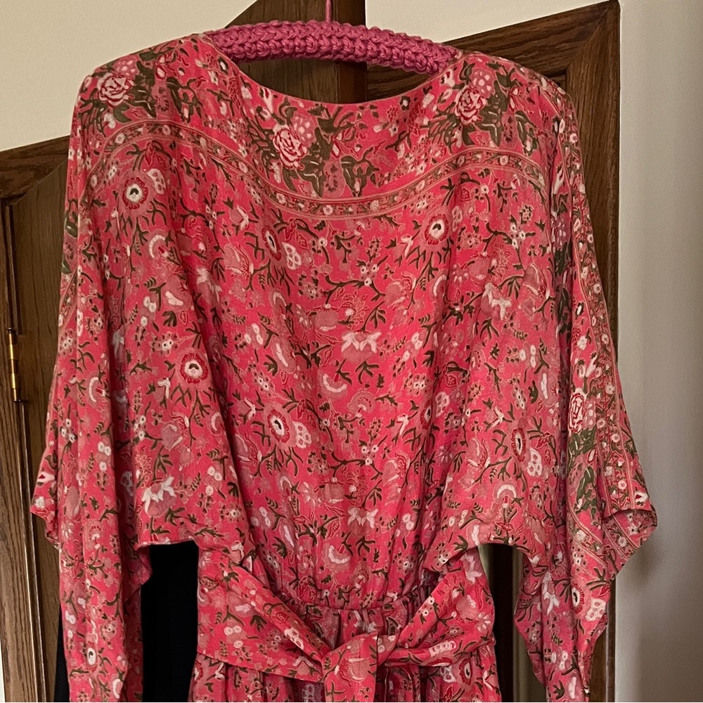 Vintage Treacy Lowe 100% silk dress. Size 12.